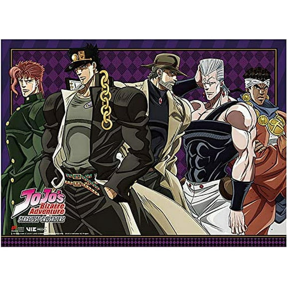 GE Animation JoJo's Bizarre Adventure - Group 02 Wall Scroll