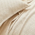 thumbnail image 4 of Studio 16, Toronto - Nue Honeycomb Luxe matelassé 3-Piece Coverlet Set (Full/Queen) with Flange – Gold, 4 of 6