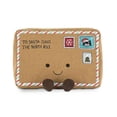thumbnail image 2 of Carta divertida de Jellycat de peluche a Papá Noel de 15 cm, 2 of 4