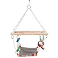 thumbnail image 2 of Non- Multi-functional Sturdy And Durable  Swing Ladder Toy Bird Climbing Toy For Birds For Small, 2 of 8