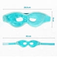 thumbnail image 4 of Masques Rafraîchissants pour les Yeux, Lot de 2 Masques en Gel et Perles pour Soulagement de la Migraine et Yeux Enflés, 4 of 6
