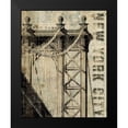 thumbnail image 2 of Mullan, Michael 20x24 Black Modern Framed Museum Art Print Titled - Vintage NY Manhattan Bridge, 2 of 5