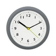 thumbnail image 1 of Reloj de baño con ventosa, reloj de pared, duradero, resistente al agua, sin tictac, 1 of 9