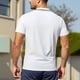 thumbnail image 2 of Camisa de manga corta entallada para hombre: con cuello, poliéster, primavera/verano, pantalones/pantalones cortos a juego, tallas S-XXL (busto 104-123 cm), 2 of 8