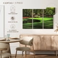 thumbnail image 5 of Elephant Stock Augusta National 11th Hole I Wall Art - Horizontal Multi Panel Canvas - Living Room Wall Decor - Sports Multi Panel - Green And Brown Decor By Marci Rule - 33" x 20", 5 of 8