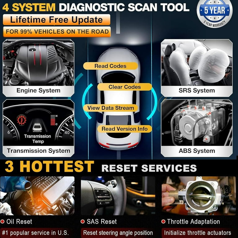 LAUNCH X431 CRP123E V2.0 OBD2 Car Scanner OBD OBDII Engine ABS Airbag SRS  Transmission Automotive Diagnostic Tools PK CRP123X