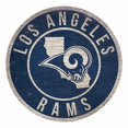 thumbnail image 2 of Fan Creations Los Angeles Rams Wood Sign 12 Inch Round State Design, 2 of 3