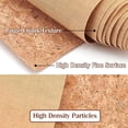 thumbnail image 5 of 2 Roll 53x11.8inch Cork Fabric Sheets PU Natural Real Cork Leather Fabric for Making Earring Bag Phone Cover, 5 of 7