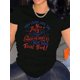 thumbnail image 1 of Women's Casual Hot Dog Graphic Tee - Comfy Crew Neck Short Sleeve T-Shirt, Perfect for Summer & Sports, English Hot Dog, Pattern Print, Women's Fashion, Casual, Summer Top, 1 of 6