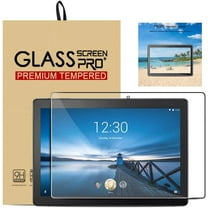 [1 Pack]Goldcherry Screen Protector Compatible for Lenovo Tab M10/Lenovo TB-X605F Tablet, Anti-Scratch/Bubble-Free/High Definition/ 9H Hardness Tempered Glass Film Fit Lenovo Tab M10 2018 Released
