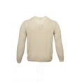 thumbnail image 3 of Argyleculture by Russell Simmons Beige Gradient V-Neck Sweater , Size XLarge, 3 of 4