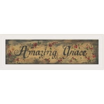 Amazing Grace By Gail Eads Printed Framed Wall Art Wood Multi-Color