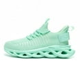 thumbnail image 5 of GSLMOLN Womens Walking Tennis Shoes for Nurses Gym Jogging Trainers Mint Green size 8, 5 of 6