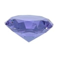 thumbnail image 2 of Tripact Crystal Glass Diamond Shaped Paperweight for Home Décor and Gifts. [Lavender], 2 of 3