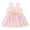 Pink, variant on Summer Layered Tulle Tutu Dress for Toddler Baby Girls Rainbow Tutu Princess Skirt Butterfly Wing Green for Size 2-3 Years
