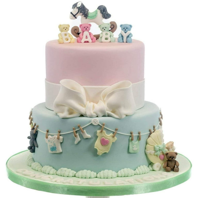 Katy Sue Designs Baby Teddy Bear Mold Cake Decorating Cupcakes