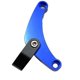 thumbnail image 3 of Motorcycle Clutch Cable Guide Bracket Blue, 3 of 5