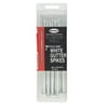 Kaiser Aluminum Fabricated Prod 1V7BY1 File-Grip Gutter Spike Nails, White, 7-In., 10-Pk.