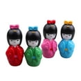 thumbnail image 4 of 4x muñeca japonesa creativa Resinstatue boda estatua de niña japonesa hecha a mano para de estar accesorios de mesa de arena decor Colco Estatua de muñeca de Japón, 4 of 8