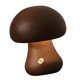 thumbnail image 1 of Lámpara de mesa con forma de seta, luz de mesa con interruptor táctil, luz nocturna de bajo consumo, luz de noche C Nogal, 1 of 9