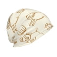 thumbnail image 3 of Gaeub Funny Pigs Knit Cuffed Beanie Top Level Beanie Men Women Winter Knit Caps Soft Ski Hat, 3 of 7