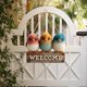 thumbnail image 5 of Letrero de Bienvenida con Animales Alegres, Colgante de Madera de Newsbird para Pared y Patio., 5 of 7