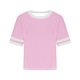 thumbnail image 2 of Camisetas Sobredimensionadas para Mujeres Gota Hombro Cuello Redondo Cultivo Top de Entrenamiento, Blusa de Verano Casual para Diario Y Fitness, 2 of 4