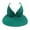 Green, variant on Womens Sun Visor Hat Wide Brim Sun Hats for Women UV Protection Summer Beach Hats for Women Foldable Sports Visors