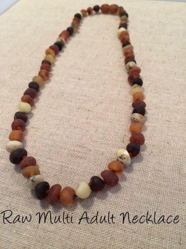 amber teething necklace for adults