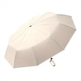 thumbnail image 1 of Paraguas Plegable Automático con de Gancho A Prueba de Lluvia, Parasol Portátil para Viajes, 1 of 5