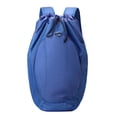 thumbnail image 1 of koolsoo Drawstring Backpack Fitness Drawstring Gym Bag for Shopping Badminton Tennis Blue, 1 of 9