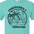thumbnail image 4 of Inktastic Summer Vacation Mode Pensacola Beach Florida T-Shirt, 4 of 5