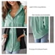 thumbnail image 5 of Camisa tipo cárdigan informal,Camisa a rayas para mujer con blusa holgada Cárdigan a rayas Achieve More, 5 of 6