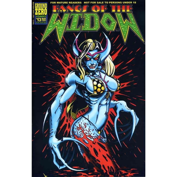 Fangs of the Widow #13 VF ; Ground Zero Comic Book