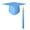 BU2, variant on Infant Kids Girls Boys Graduation Caps With Tassel Solid Color Fashion Comfort Hats Purple Size M