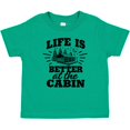 thumbnail image 3 of Inktastic Life is Better at the Cabin with Trees and Moon Boys or Girls Baby T-Shirt, 3 of 5