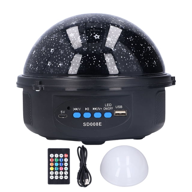Lámpara de proyección remota, luz de estrella LED Bluetooth Luz de proyección de luz de estrella LED Bluetooth diseñada a medida
