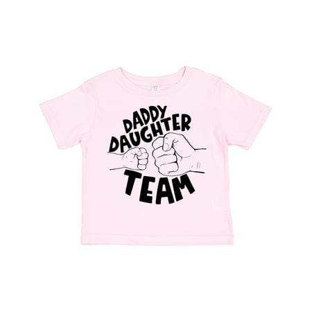 

Inktastic Father s Day Daddy Daughter Team Parent Child Fist Bump Boys or Girls Toddler T-Shirt