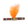 thumbnail image 3 of Unique Bargains Christmas 1 Pc Headband Tribal Style Feather Hairband for Women Orange, 3 of 5