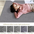 thumbnail image 4 of CAROMIO 2' x 6' Runner for Hallway Solid Textured Vintage Rug Non Slip Throw Rugs Bedroom Rug, Gray, 4 of 6