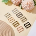 thumbnail image 5 of 8Pcs 8 Colors Zicn Alloy Slider Buckles Adjustable Buckle Fasteners for Strap Leathercraft Bag Belt Rectangle Mixed Color 26x31.5x3mm Hole: 25x7.5mm 1pc/color, 5 of 7