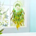 thumbnail image 6 of Wind Chimes For Outside New Luminous Wind Chimes Beads Dreamcatcher Feather Crafts Home Decoration Indoor Hanging Bedside Wind Chime Pendant, 6 of 6