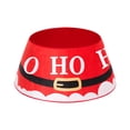thumbnail image 1 of Collier de Sapin de Noël Pailleté Rond Décoratif Jupe de Sapin de Noël Ruban de Fixation Pliable Ornement de Sapin de Noël pour Fête à la Maison Collier de Sapin Rouge Collier de Sapin de Noël, 1 of 3