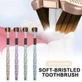 thumbnail image 2 of Three-headed Soft-bristled Toothbrush Soft Bristle Toothbrush Adult Oral, 2 of 8