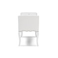 thumbnail image 3 of Baxton Studio Kristy Modern and Contemporary White Faux Leather Classic Seating Bench, 3 of 5