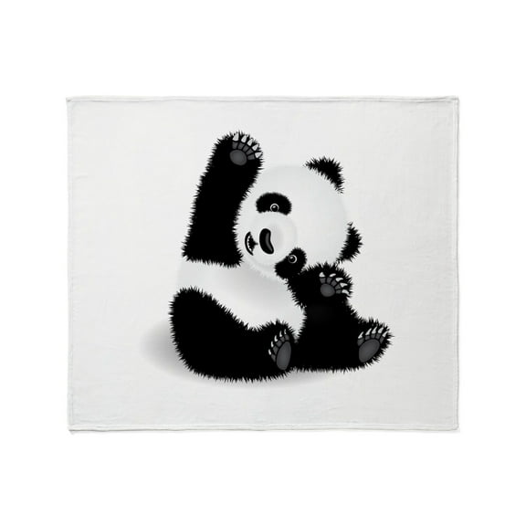 CafePress - Baby Panda Throw Blanket - Soft Fleece Throw Blanket, 50"x60" for All Ages