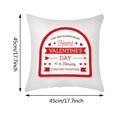 thumbnail image 2 of Teissuly 1Pcs Valentine's Day Cover Glitter Sofa Throw Cushion Cover Home Decor Teissuly WER202312024006, 2 of 2