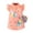 Orange, variant on Little Kids Girl Summer Outfit Sleeveless Tied Flower Print Cami Tank Tops Elastic Pants Toddler 2Pcs Clothes Set Girls Summer Set 1-3 Years,12-18 Months