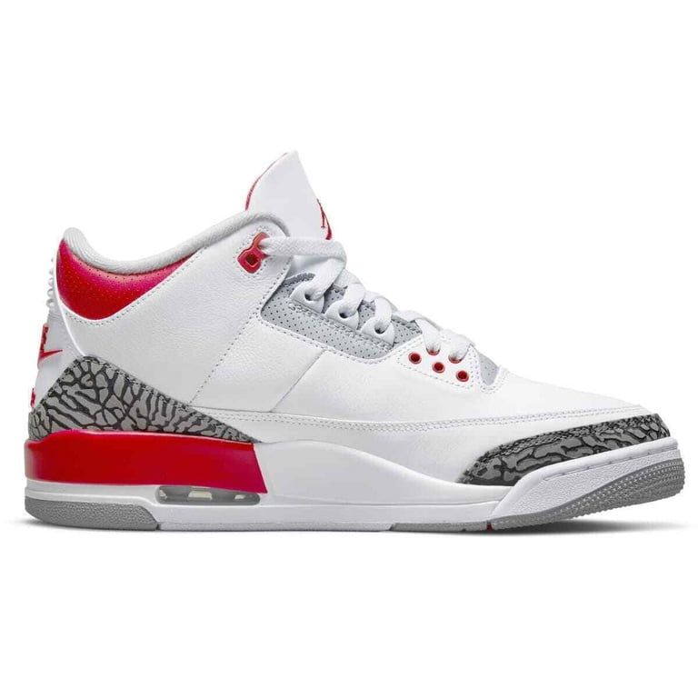 Jordan 3 Retro Mid Fire Red Grey White Leather (DN3707-160) Size 9 $_12.JPG?set_id=880000500F main image 2