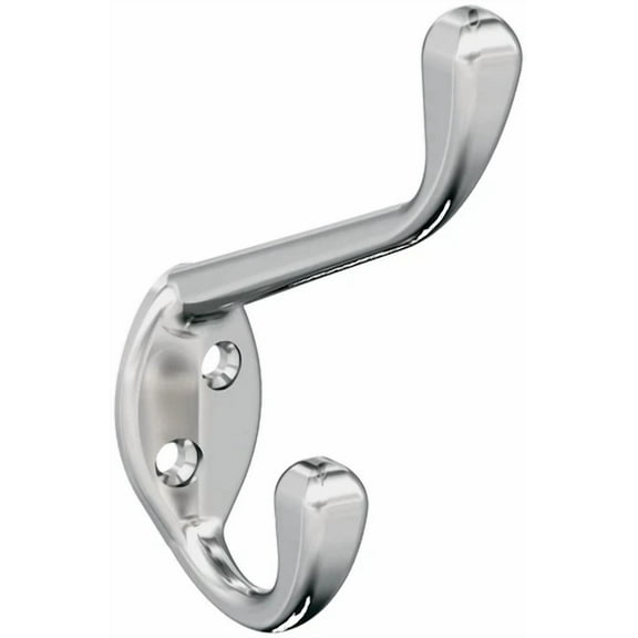 Amerock H55451 Noble Double Robe Hook - Chrome